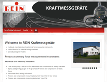 Tablet Screenshot of kraftmessgeraet.de